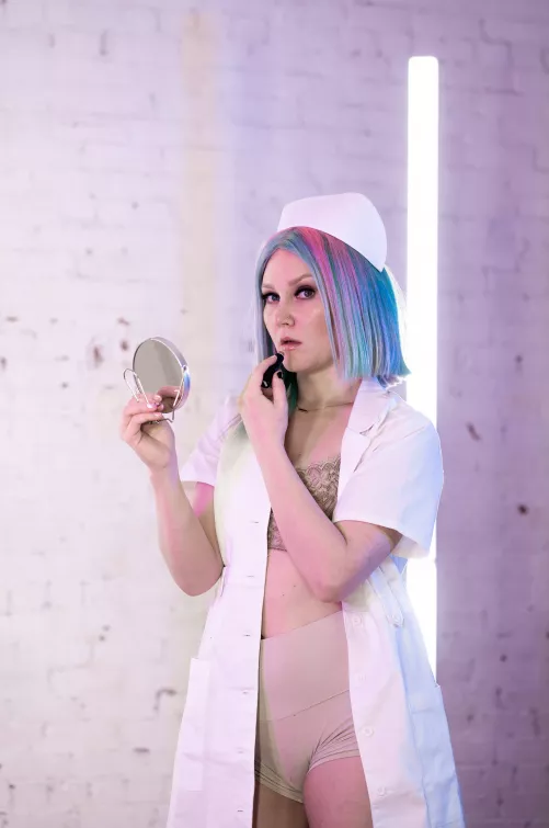 The head nurse caught me teasing patients again...I'm on thin ice. by 4nn1x