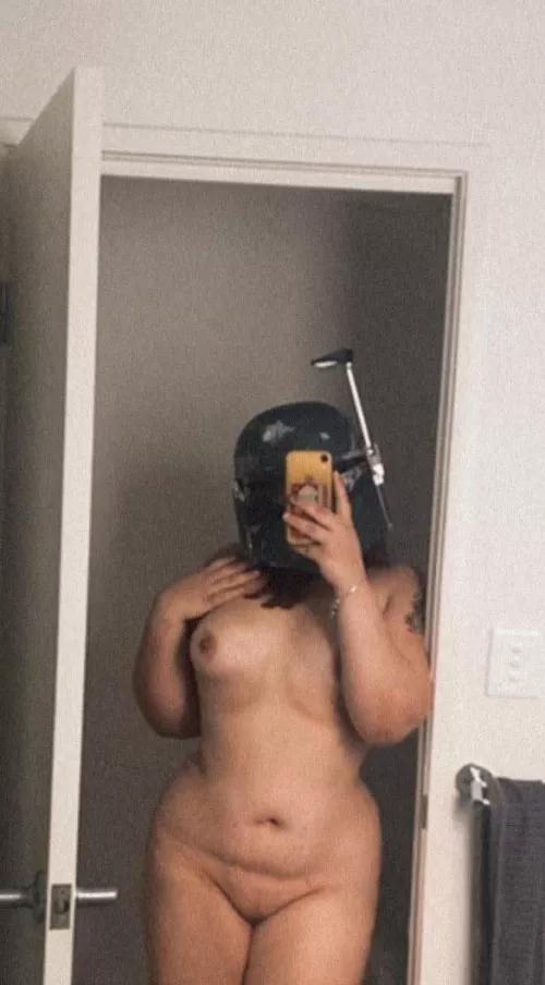 The helmet stays ON during sex! (cred: dani) by danidevitoo