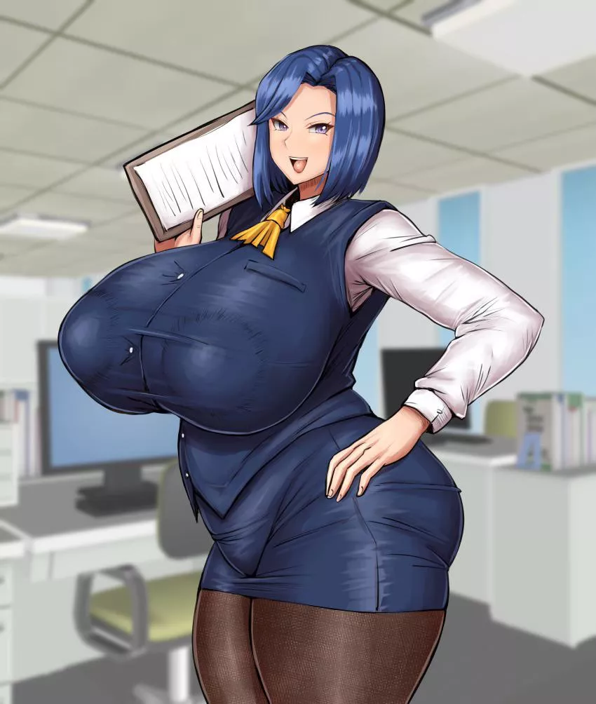 The hot office Milf. posted by Hafuronin85