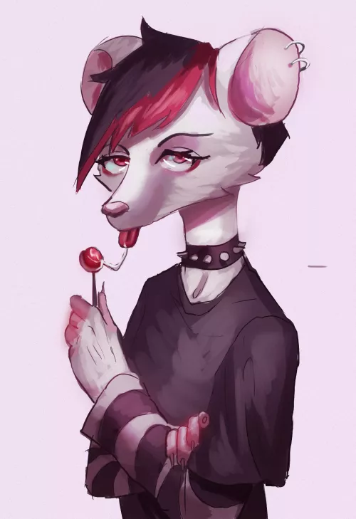 The Jenny, is she good or bad? (art by me ~ @leoncoelhoc on twitter) by LeonCoelhoArt