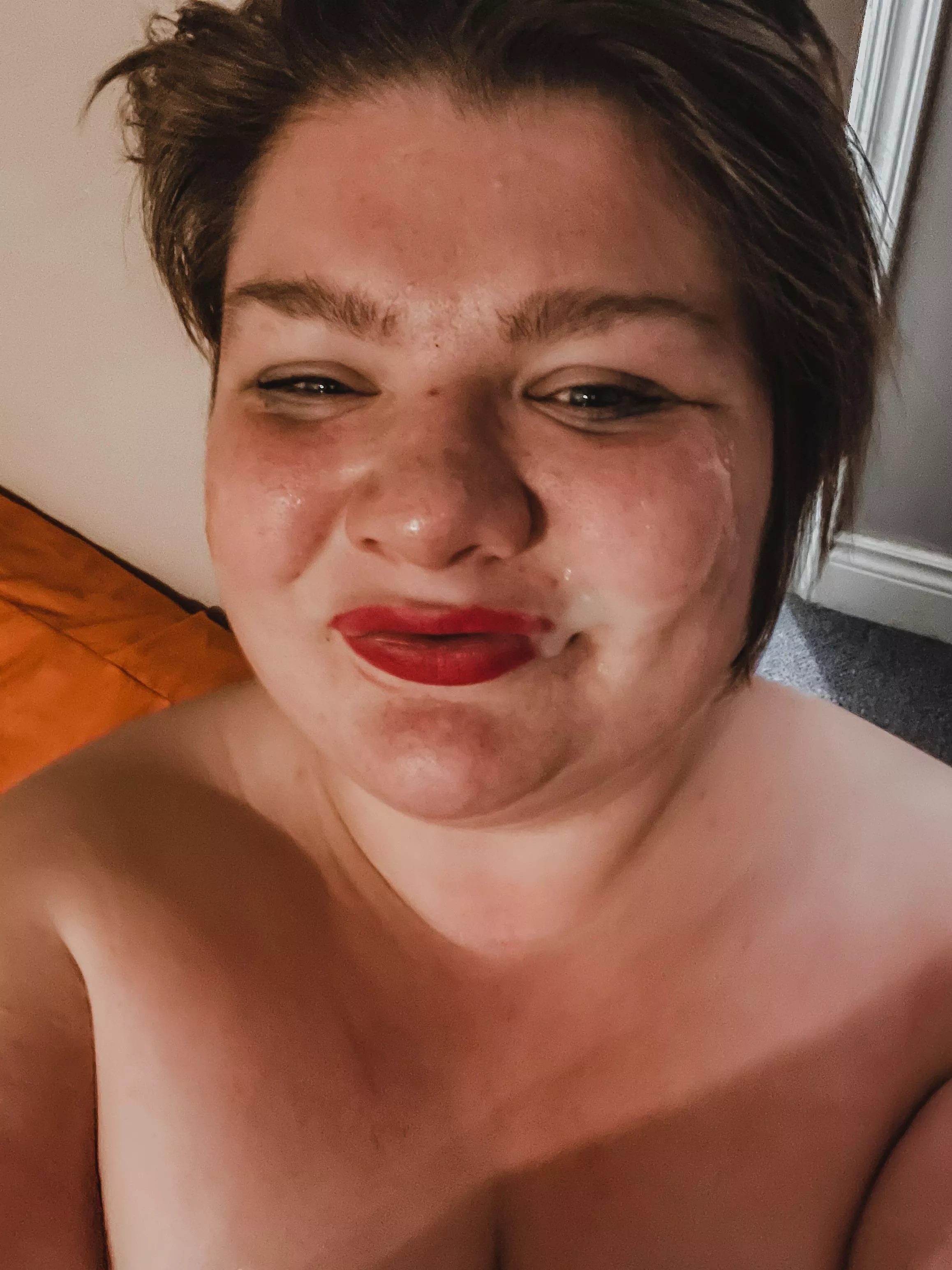 The look of pure cum covered elation 🤗 posted by lylagotham