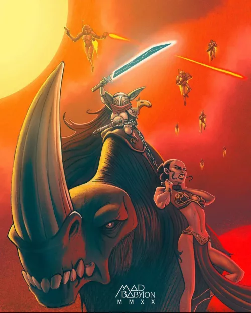 The new Mandalore defeats and enslaves the last Jedi. (MadBabylon) by Agro-Wolverine