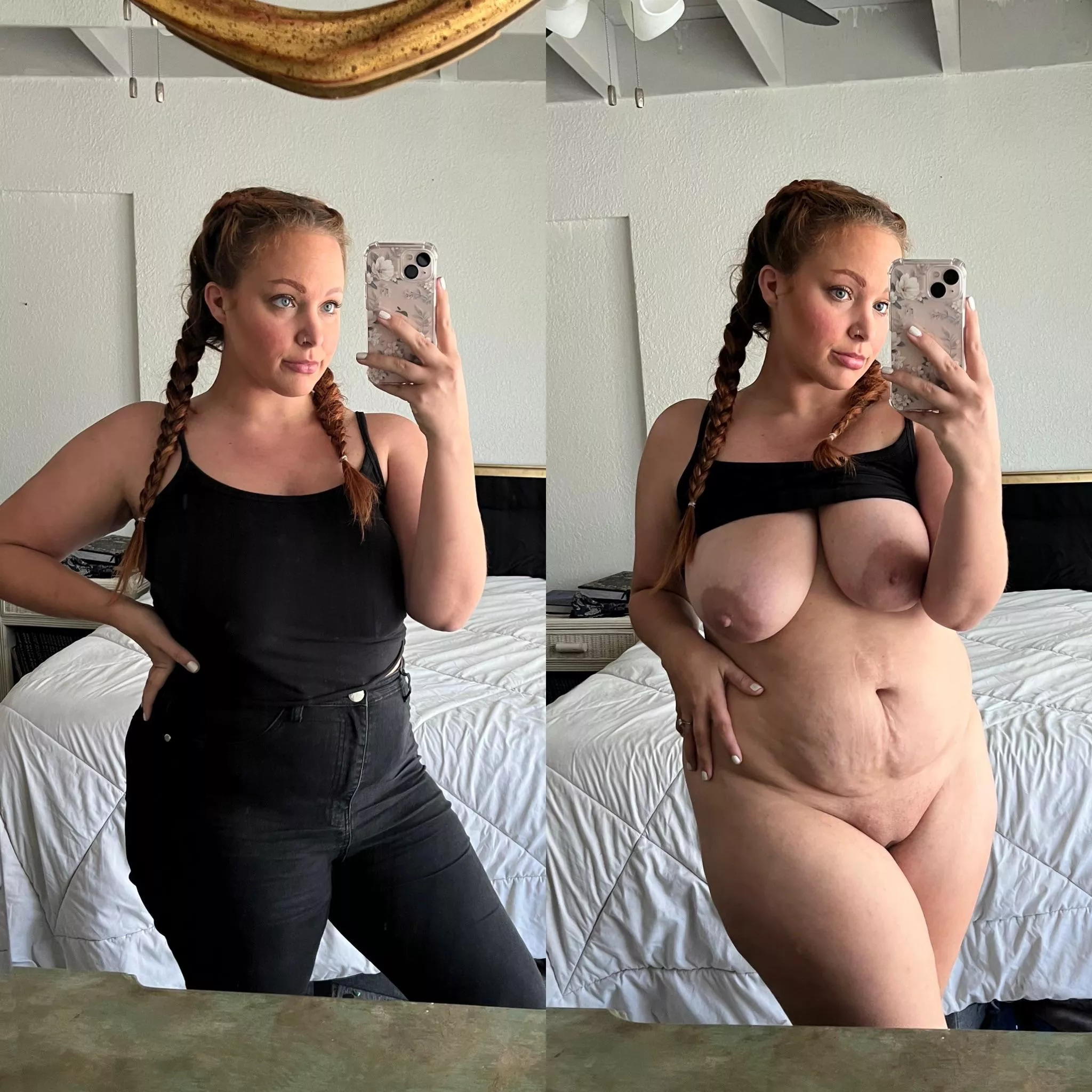 The nice soft mombod under my clothes 🥰 posted by vivtheslag