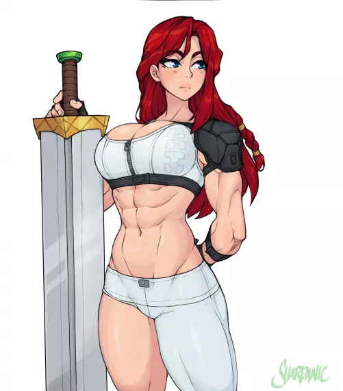 The Oathbound knight from the distant past: Aislinn(shardanic) by TheTMoneyMan