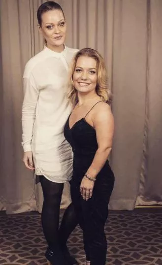 The one to the left aint even tall posted by blackedsecret