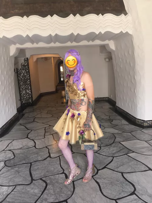 The only time I've gone out in public like this... what do you think? by Iminchastity