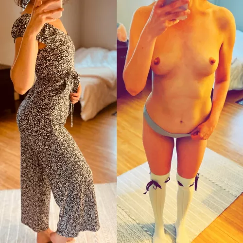 The outfit’s cute but I hope you’ll be happy when you take it off me by Spider-Slut