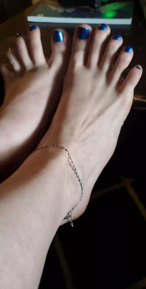 The perfect summer color 💙 by prettyjunkyardcat