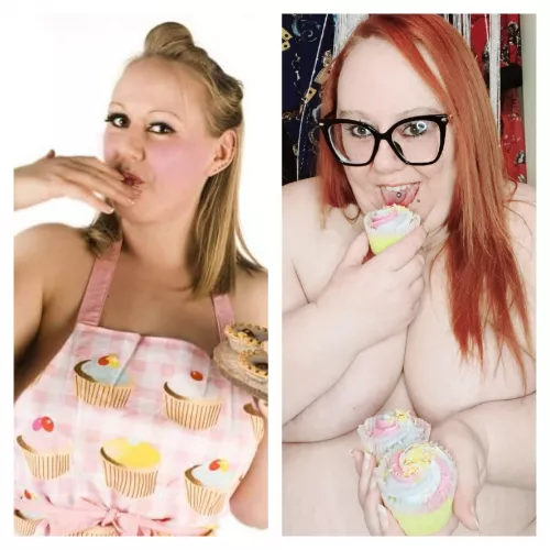 The power of cupcakes. by Feliciadeliciabbw