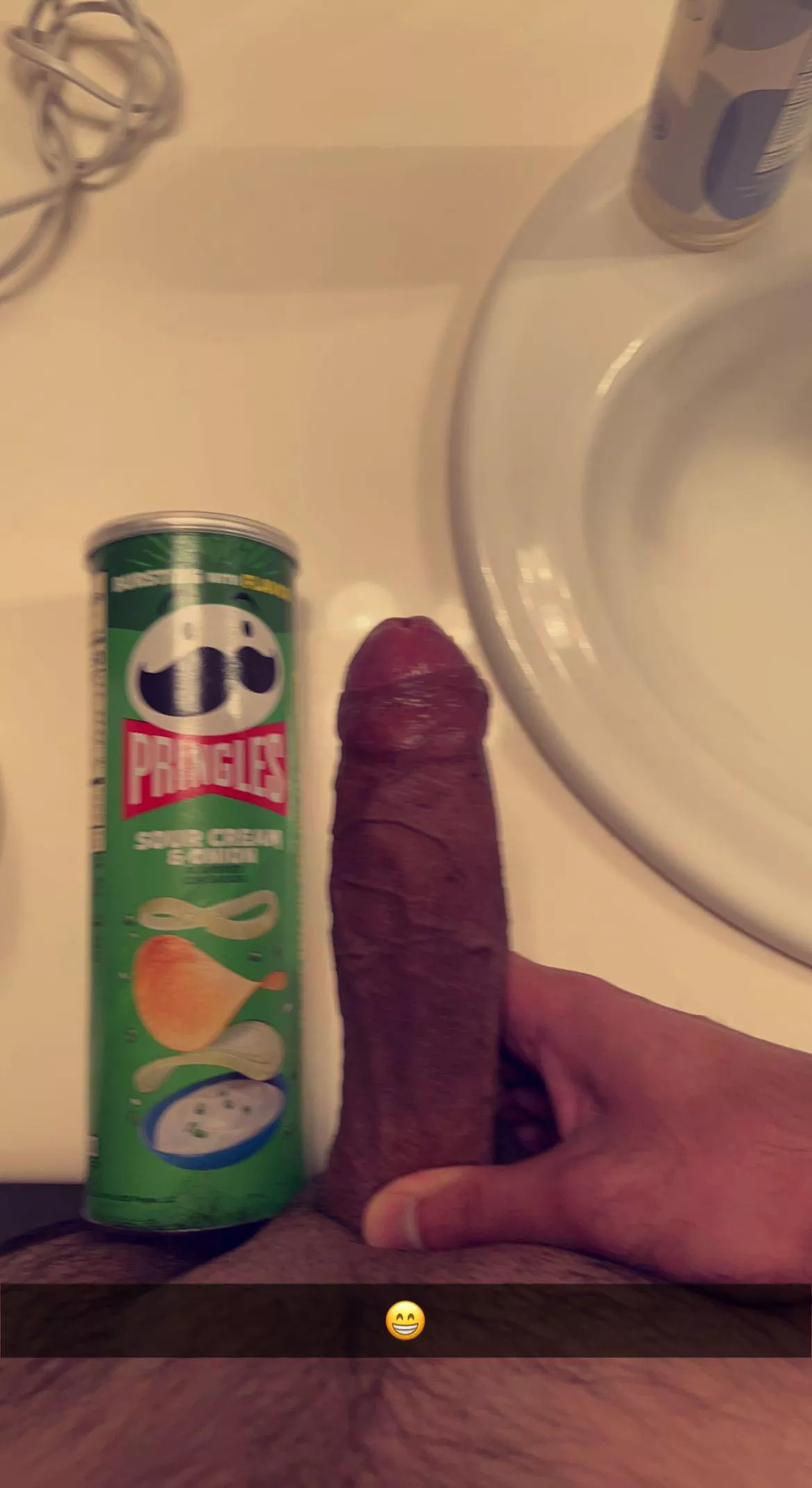 The Pringles can is bursting with flavor, and so am I 😉 posted by FunTimes4AllBro