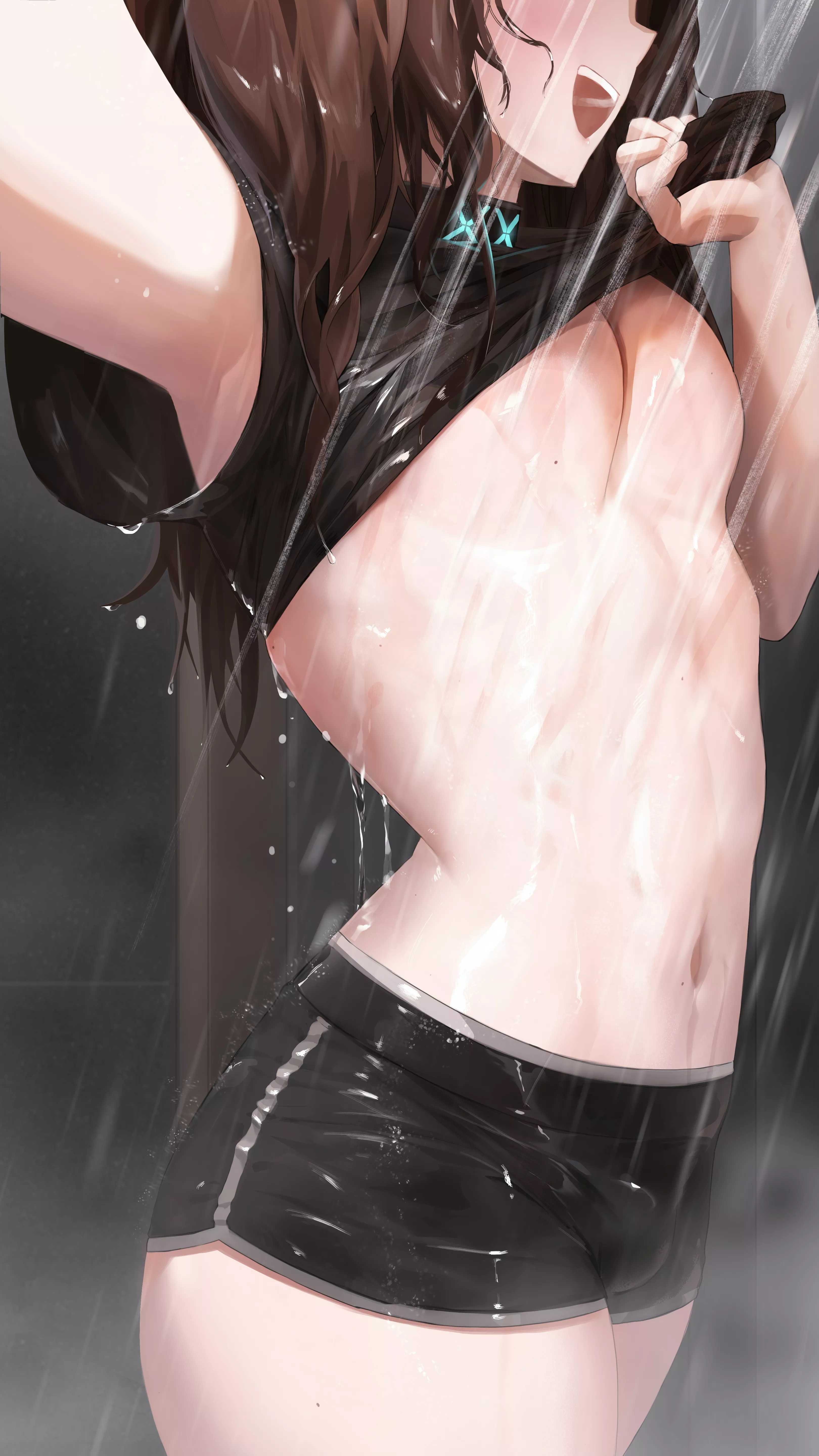 The rain feels nice on your skin doesn't it posted by friggityfrang