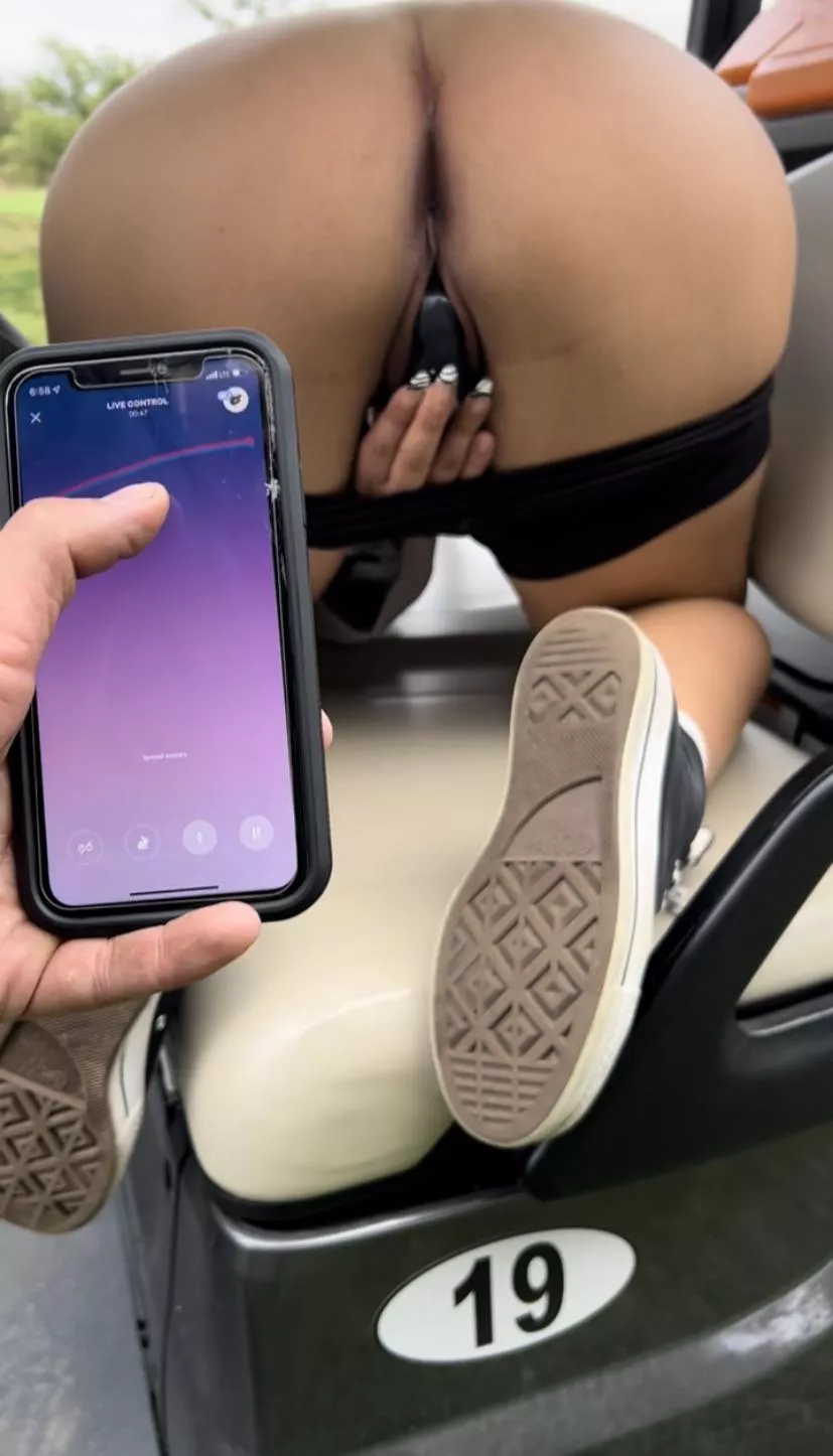 The RC vibrator comes in handy on the golf course 😏 posted by HamsterOk5701