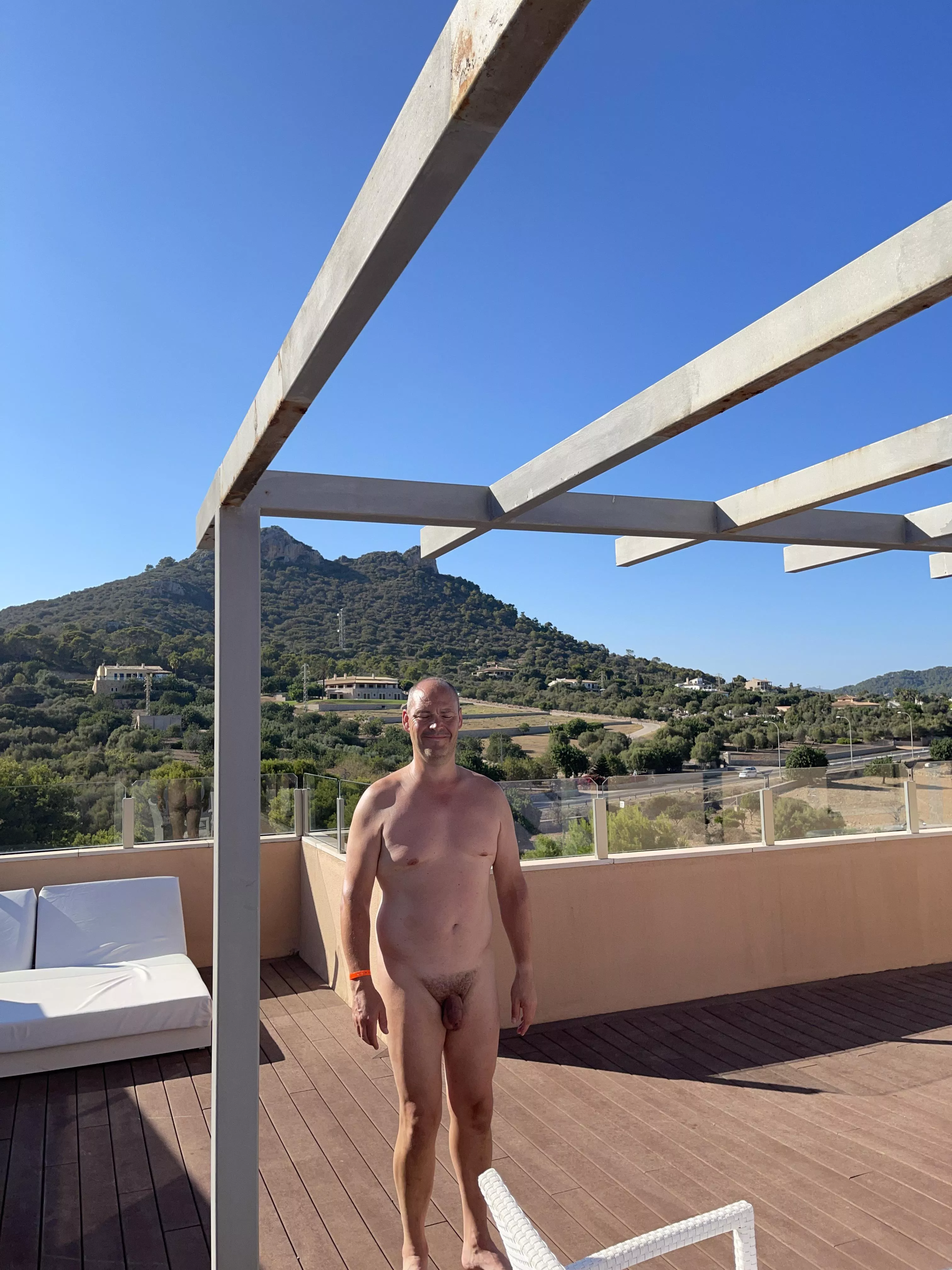 The roof terrace of a hotel in Majorca posted by CrazySalty365