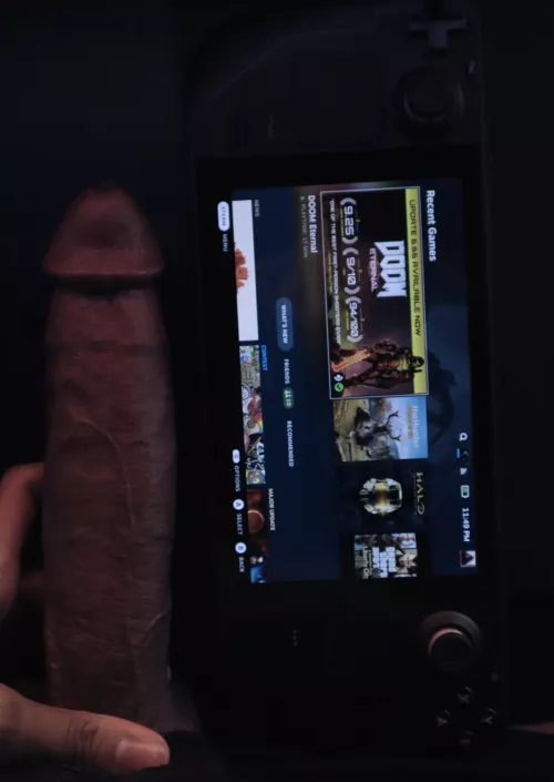 The Steam Deck is 11.7” long 😈 by VNGD_official