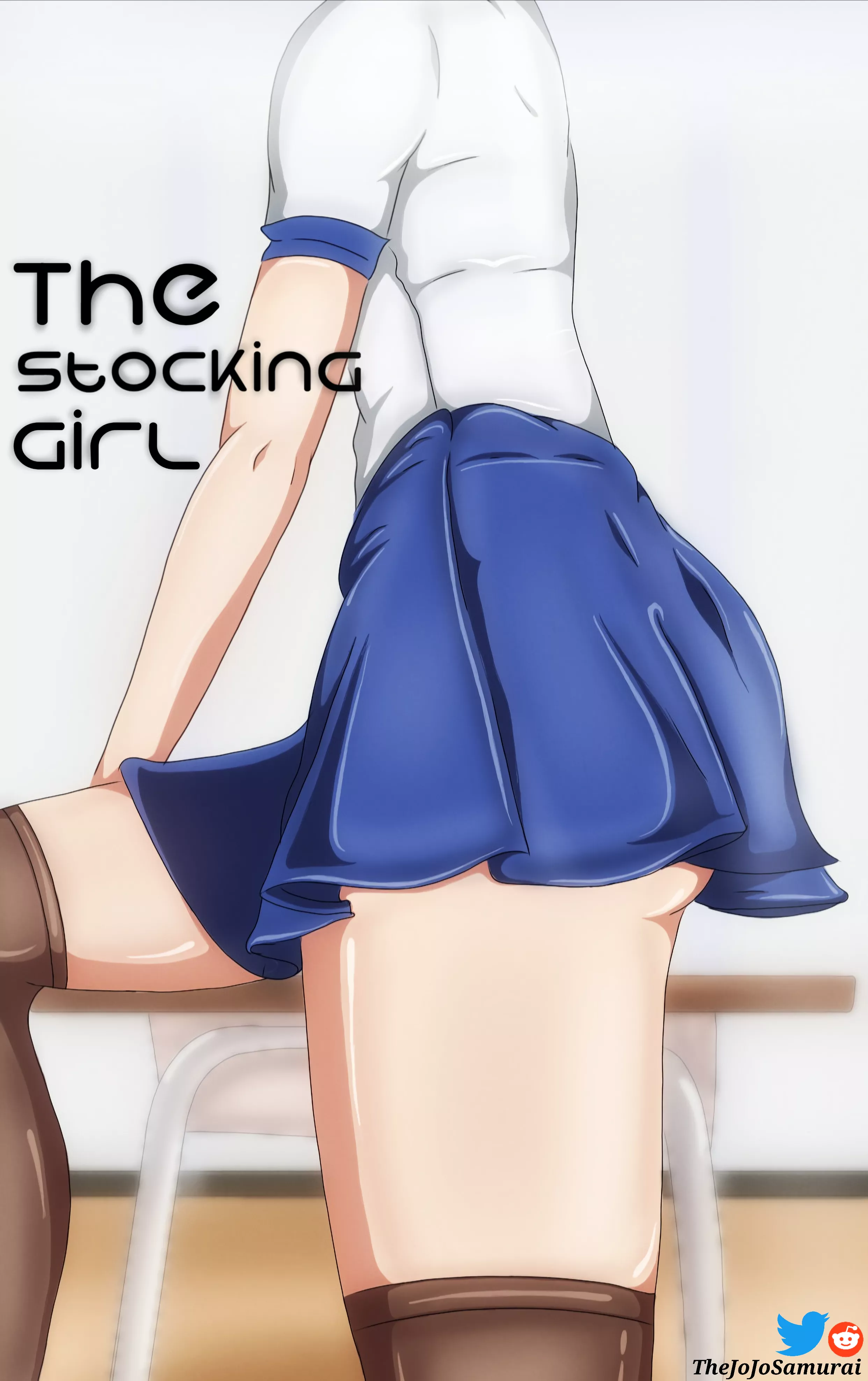 'The Stocking Girl' (Art by Me) posted by TheJoJoSamurai