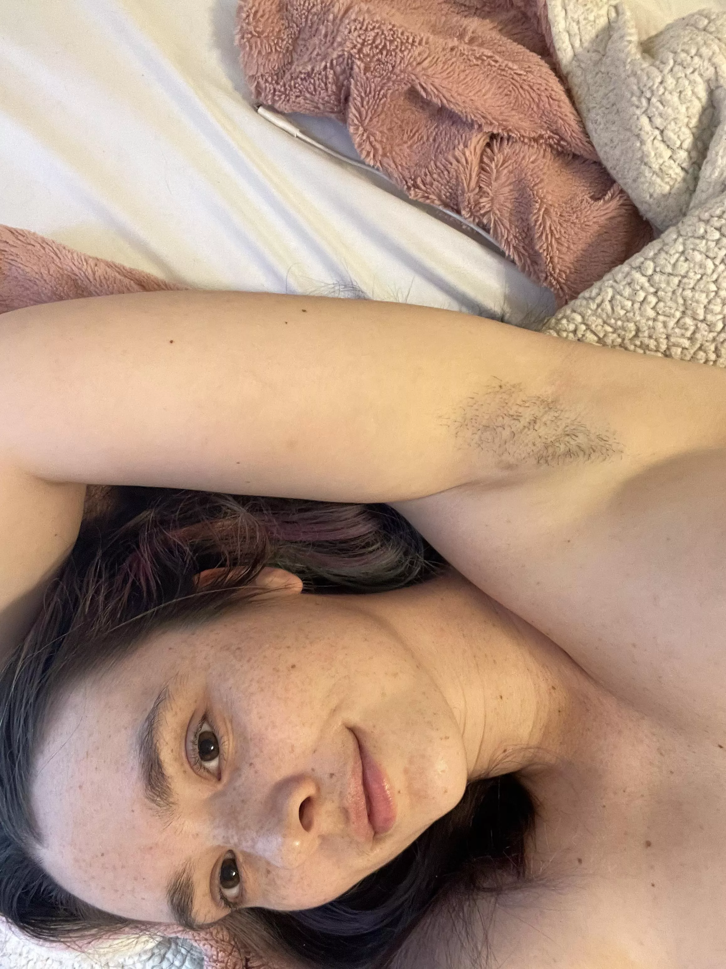 The stubble compliments my freckles 😋 posted by ellietheelephant29