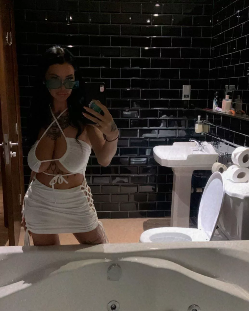 the sunglasses are a nice touch posted by daddysfeedslut