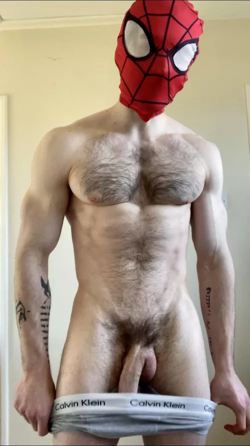 The super-suit is slipping off by J-Harker