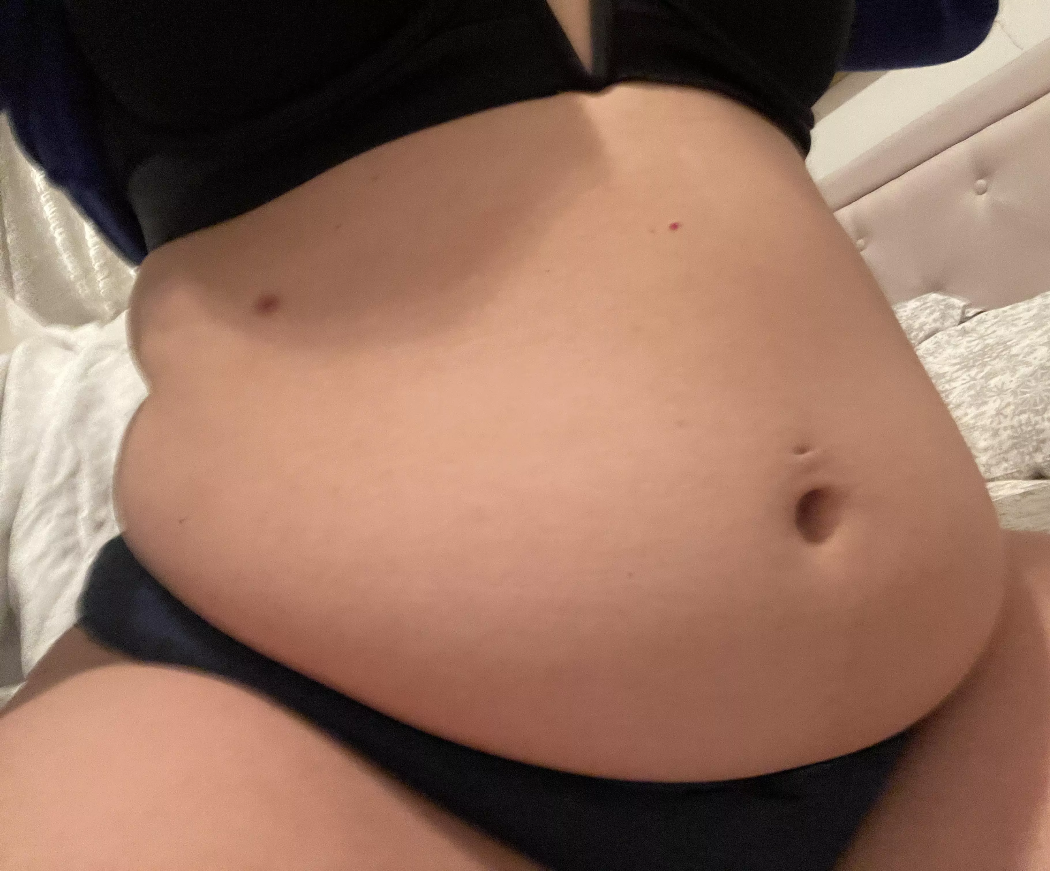 The thickening continues posted by bellybabejiggle