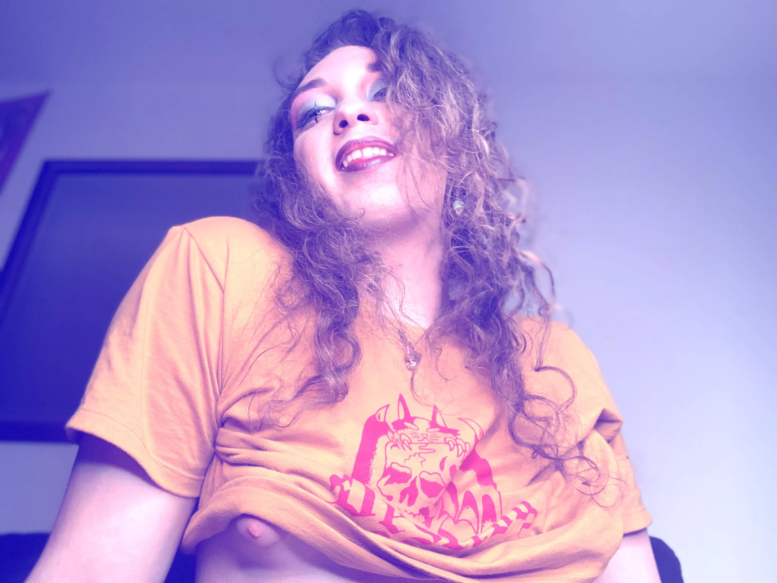 the thing about wearing crop tops is... posted by pixie_milk