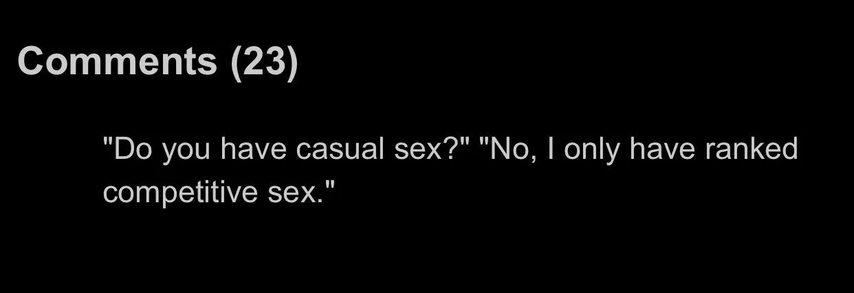 The video is a sex fight 💀 ngl meta this season is off the charts posted by a_Brucey