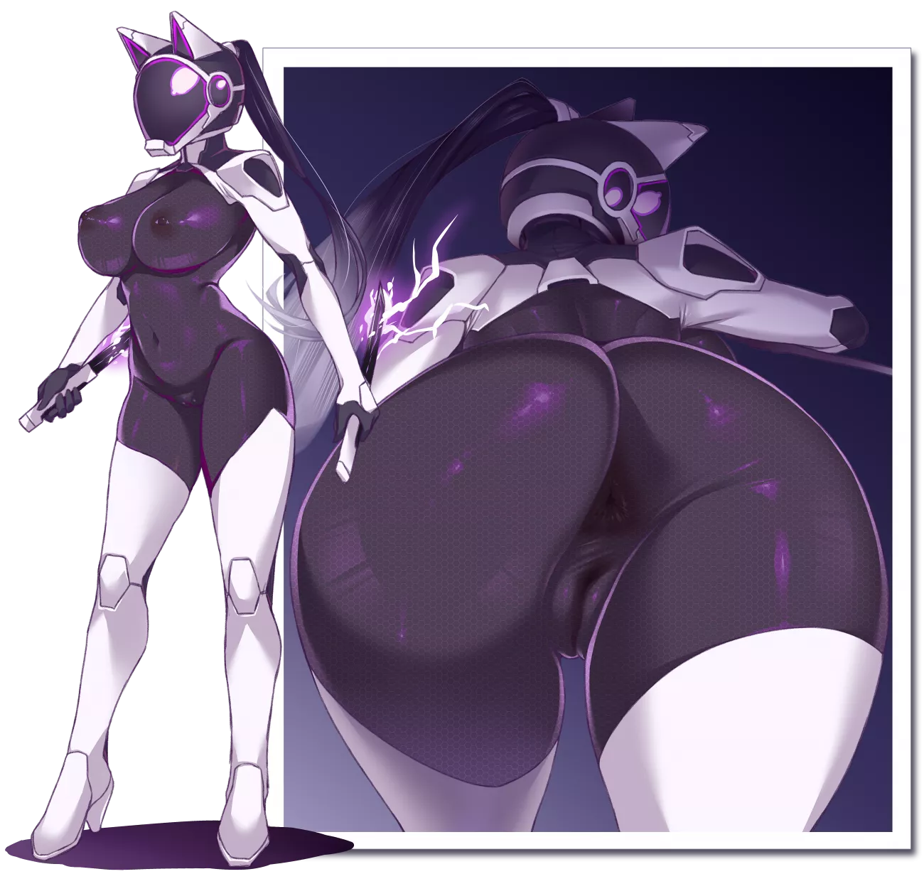 The Violet Lady (Namidame) [Original] posted by sequence_string