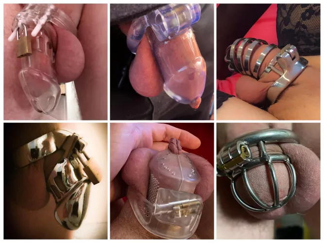 the way to the right little sissy clit. what size is it now? by heiho78