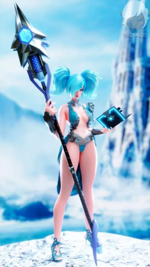 The witch of winter (Yazanios) by Cactus_Bandido