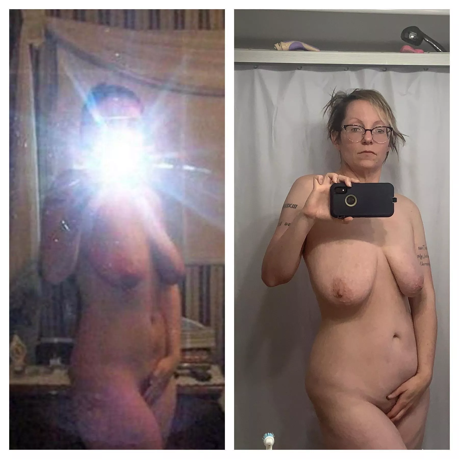 Then vs now 25 vs 43 posted by starrie