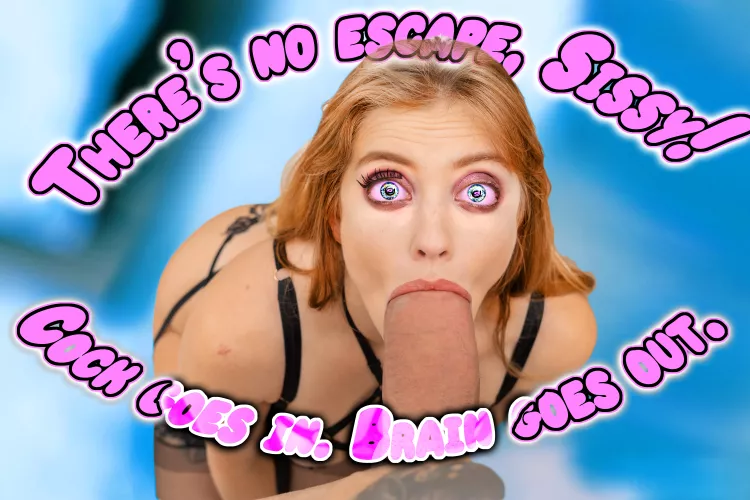 There is no escape from complete, sissy-bimbofication. by SisterMaryMoltar