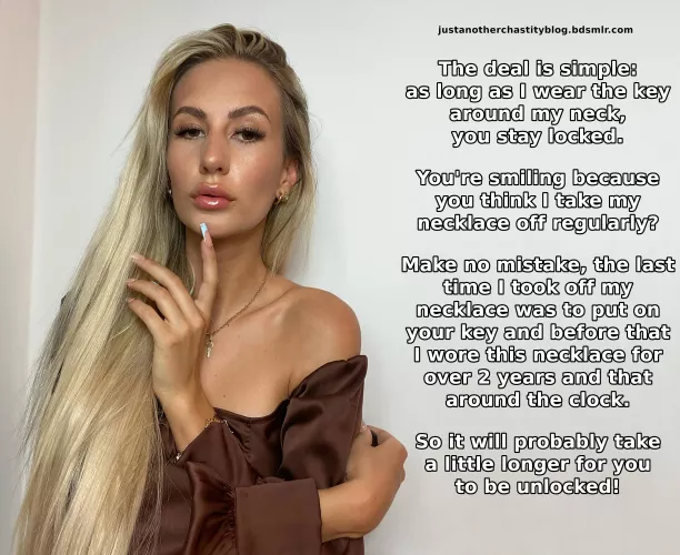 Therefore, check beforehand how the rules are, otherwise it can quickly become a very long stay in the chastity cage! by justchastityblog