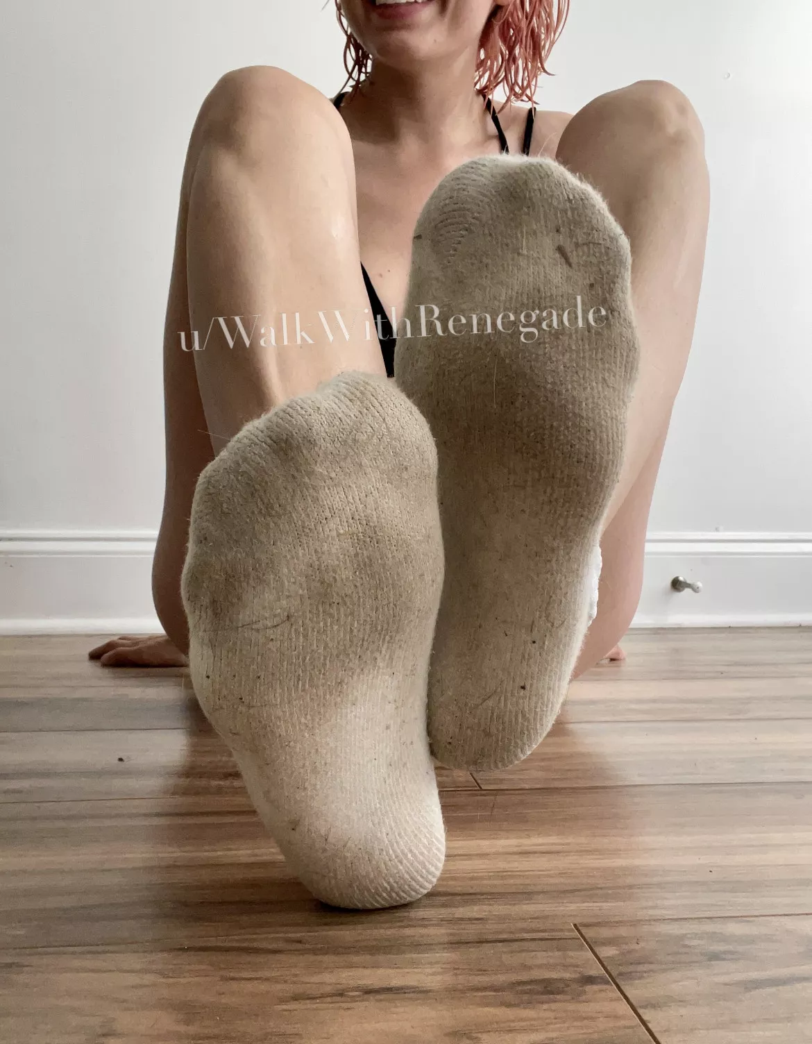 There’s a couple days left to enter the raffle and won these socks 😋 one week of wear ❤️ posted by WalkWithRenegade