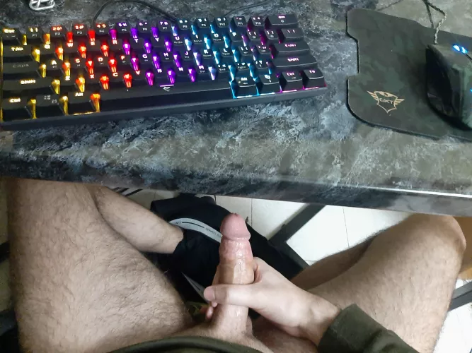 theres lots of space under my desk by lazy-soldier