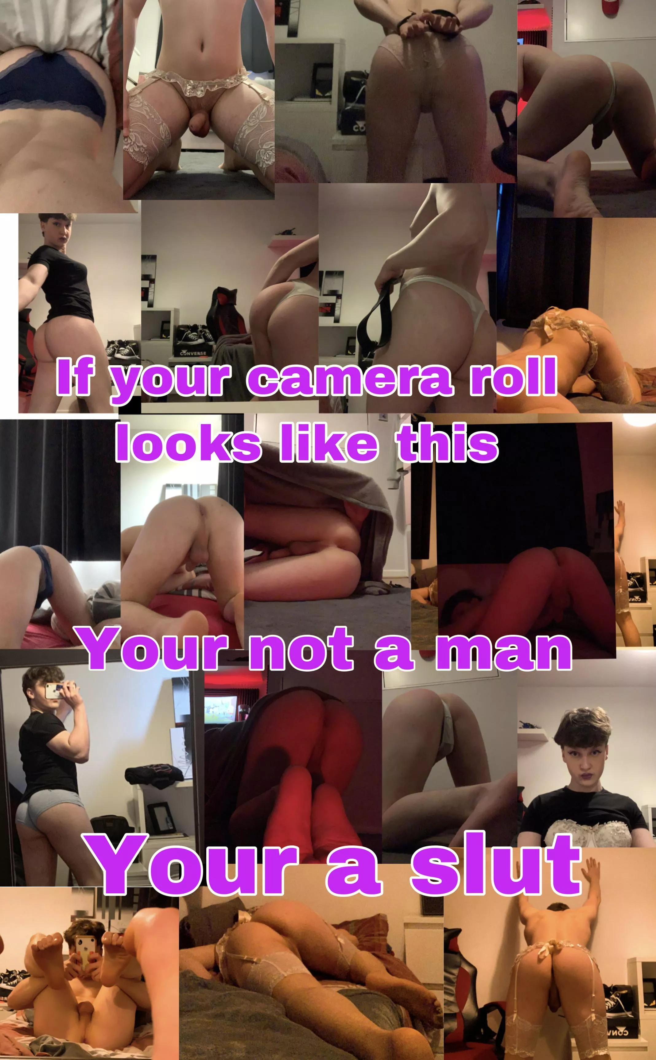 Theres no turning back sissy. posted by Sissy_mills