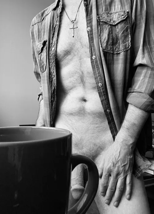 There’s something to be said about a coffee break in the middle of a long…morning… by devilsndust