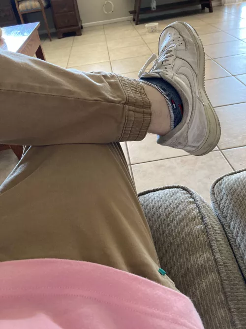 These Air Force 1s have been hugging my feet for years. ✈️ they are kinda stinky 🙃 by solesofwonder