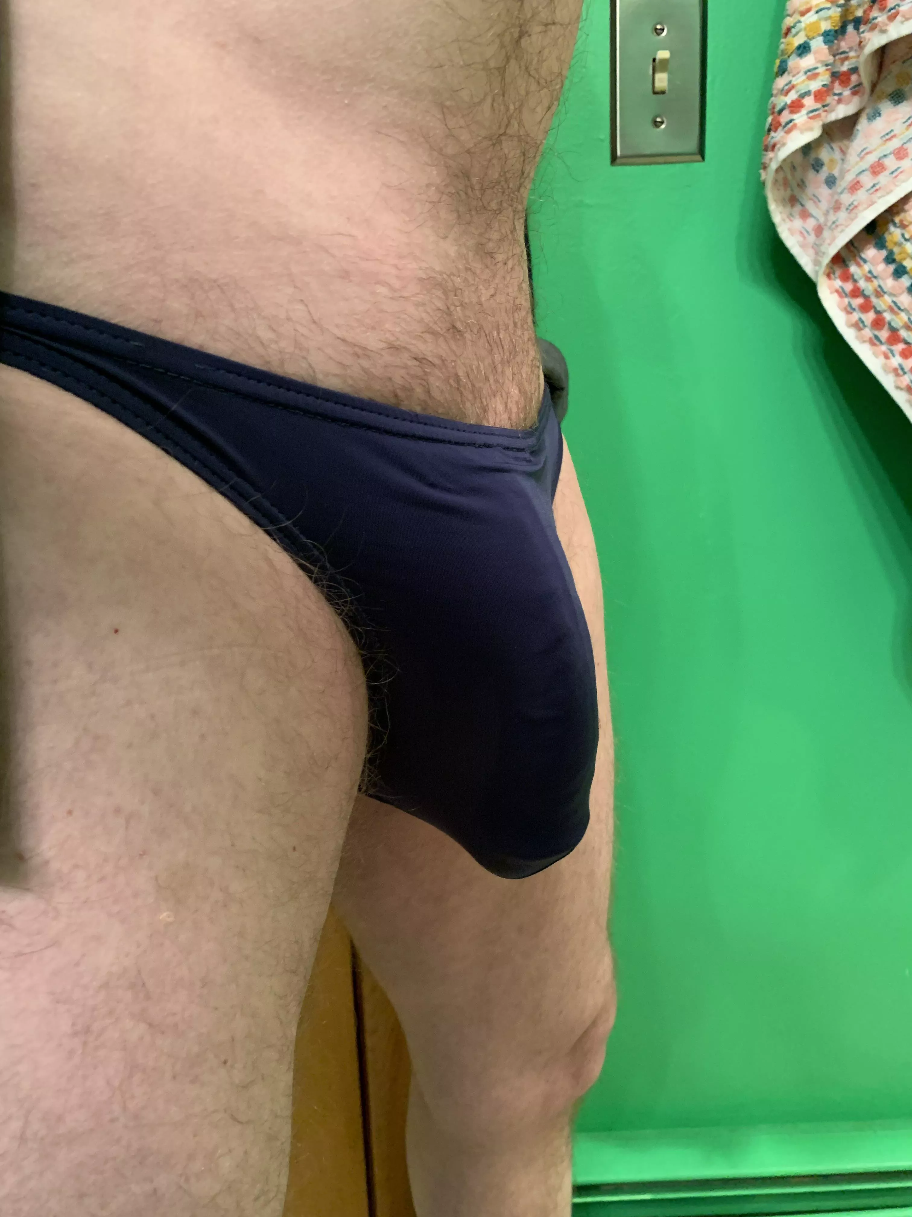 These bikini briefs are a bit small, but I love how the feel. Should I get a size bigger or keep ‘em tight? [54] posted by profpluminthehall