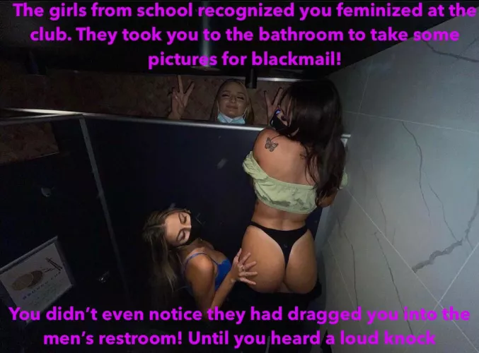 These girls are trouble! by VerySissyCaptions