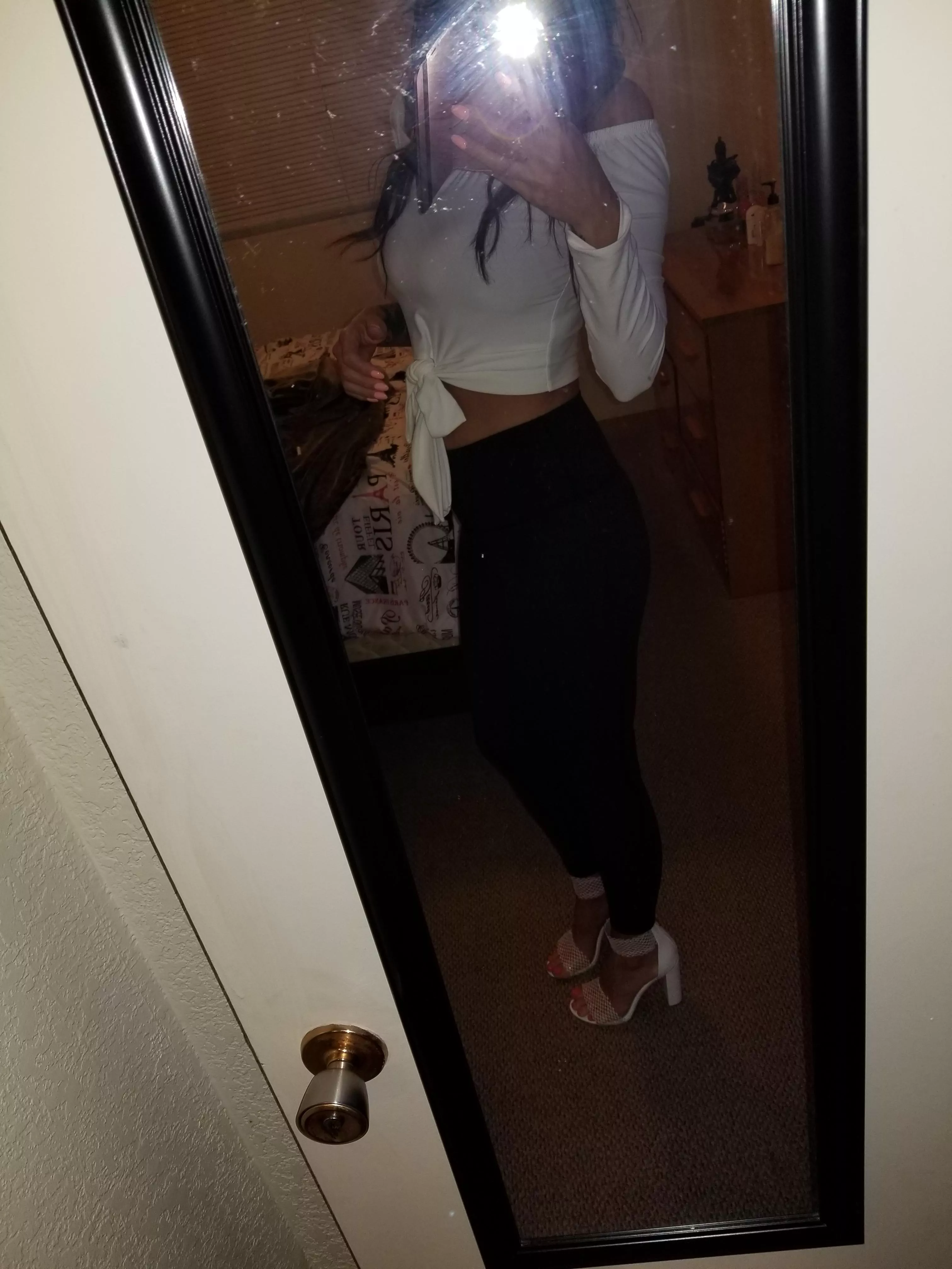 these heels remind me of barbie posted by CranberryKindly5015