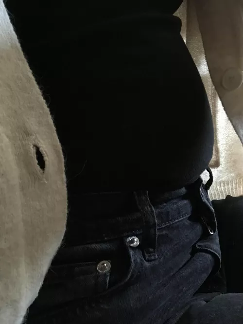 These pants used to be wayy to big on me…. now i fill them out and am even bulging over.. by FionaThigh