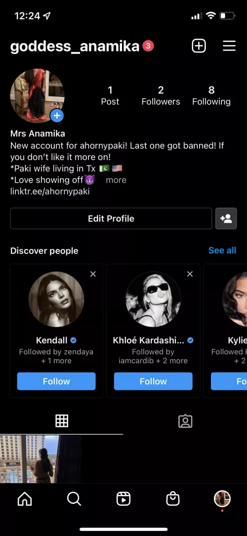 They banned my other account! 😭 follow my new one! Sexy Pakistani wife showing off 😈 by sexypaki