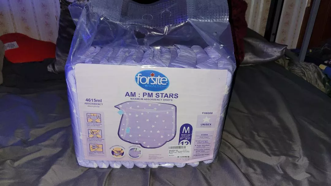 They came! I finally got my first pack of full diapers ^^ posted by ABDL_Newbie