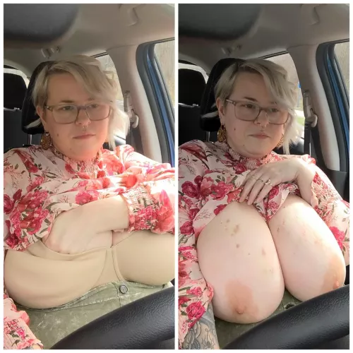 They just fell out while I was driving. Oops 😈 by Eris_Paige