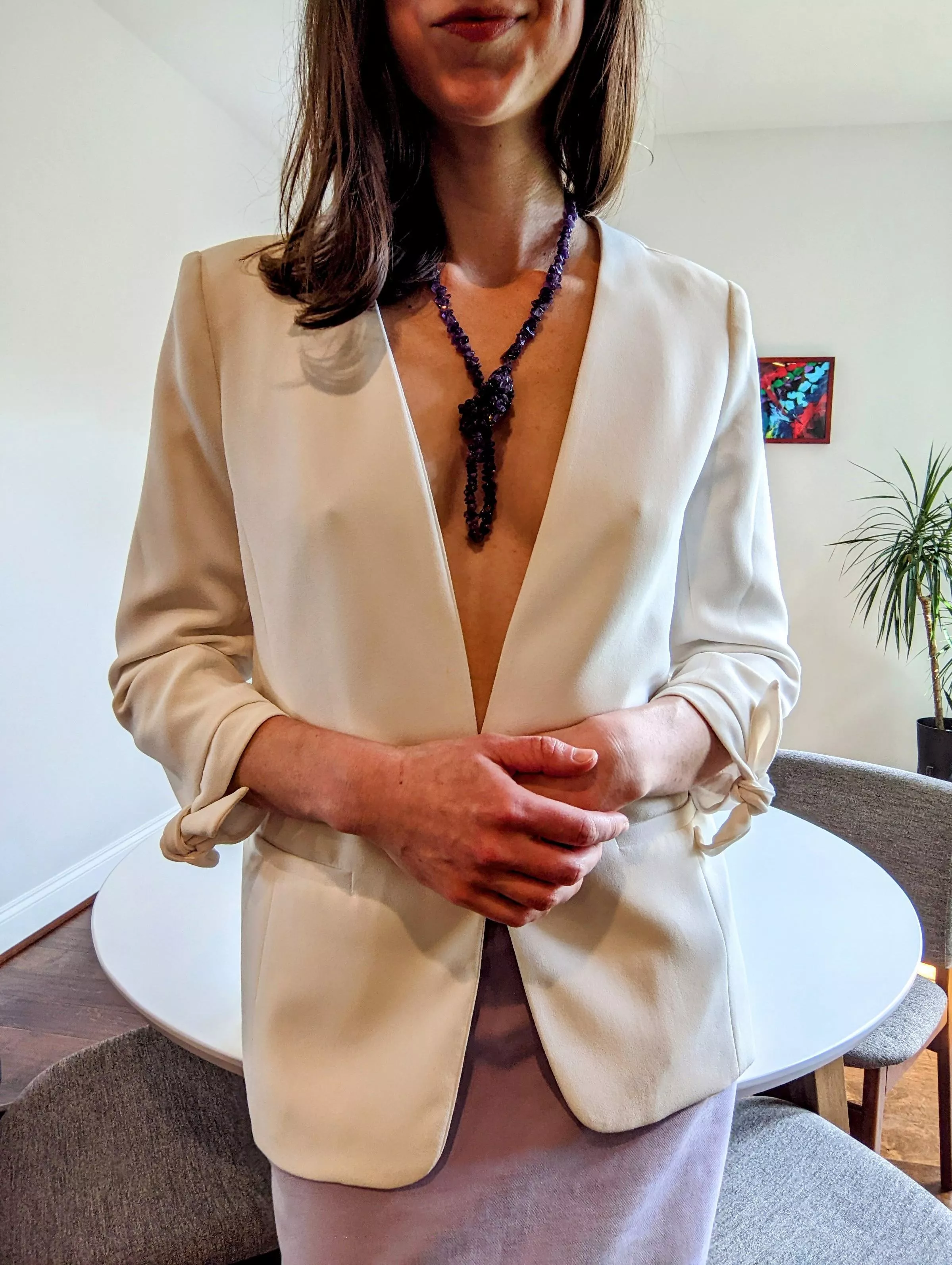 They keep the office so cold...I wonder why 😏 posted by TheAnnaBound