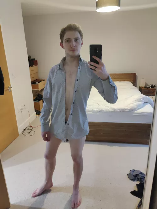 They told me to wear a proper shirt when working from home 🙄 by Atomlad360