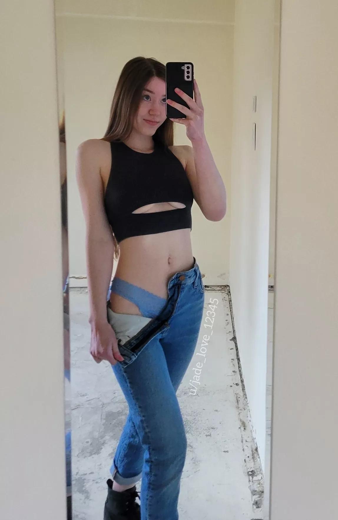 They're peeking out a bit 😳 [f] posted by jade_love_12345