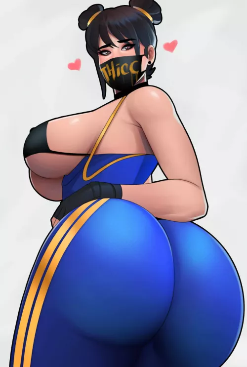 Thicc Chun-Li (PostBlue98) [Street Fighter] by Ricky190