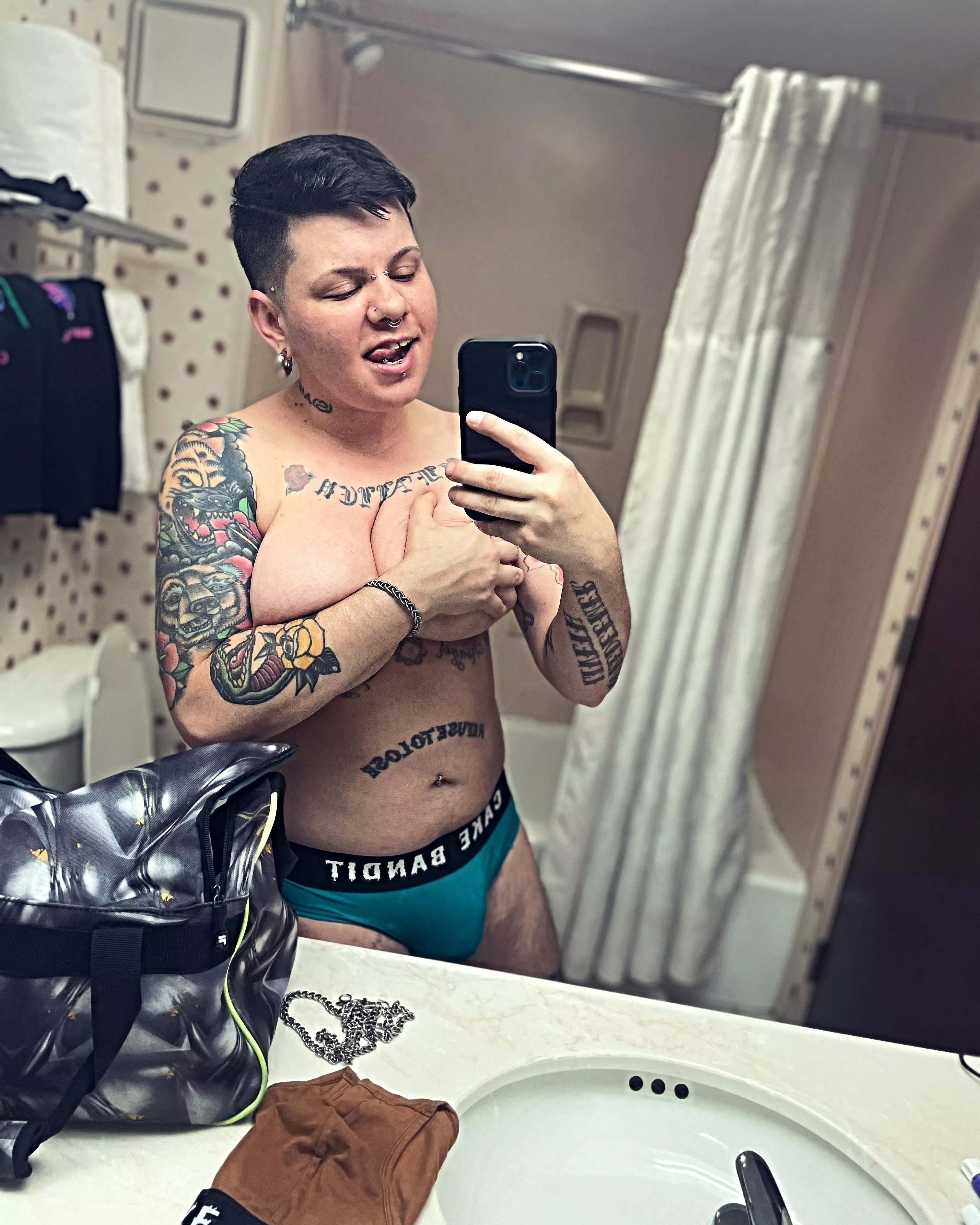 Thicc. Queer. Animal. 😈 posted by cutecumpuppy