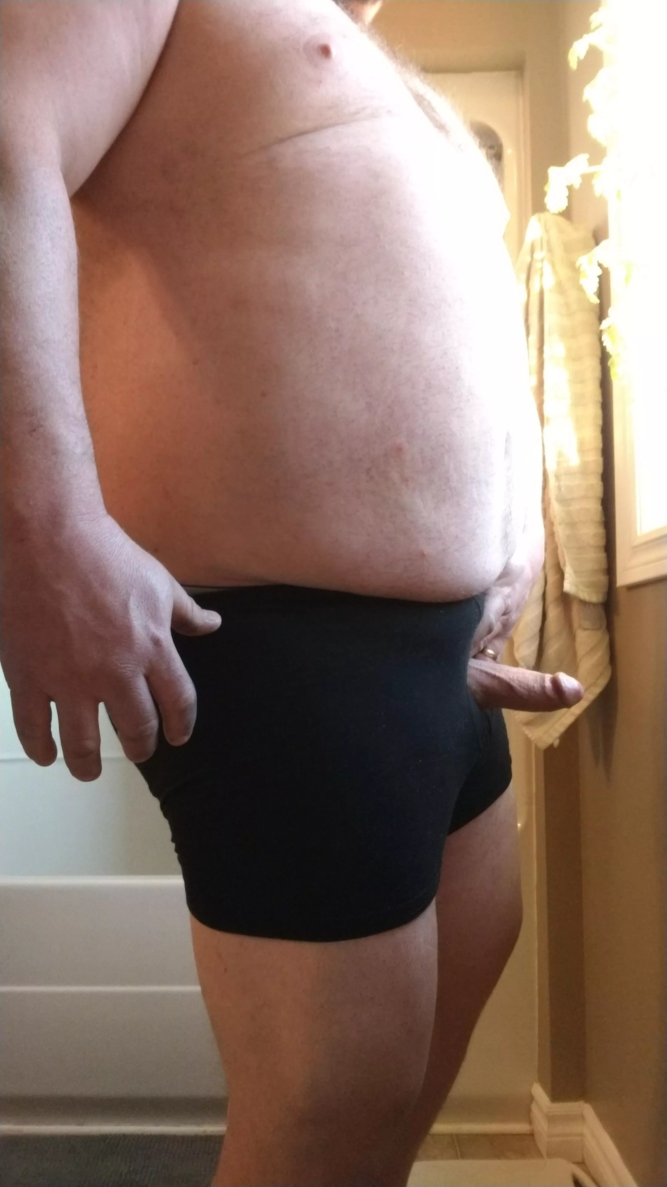Thick belly, thick dick, thick hands. posted by imalreadyaredditor