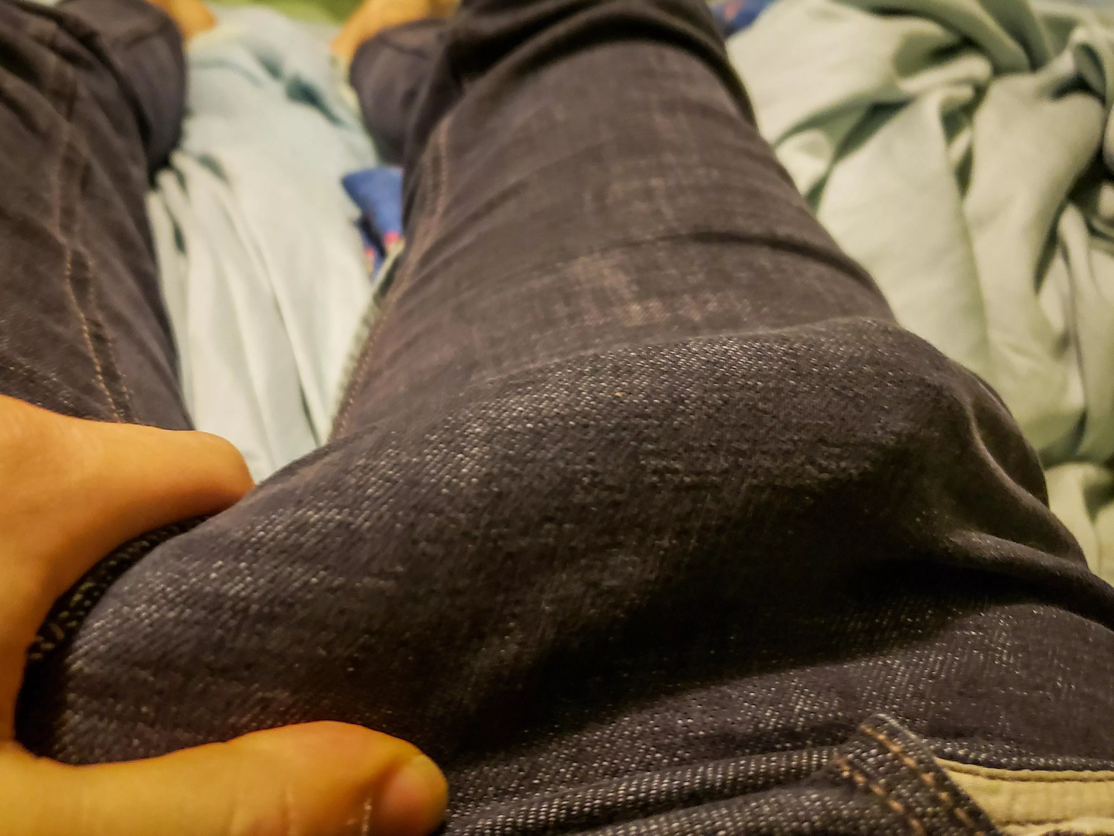 Thick dick in tight pants posted by CygnetSociety